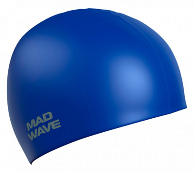 Шапочка для плавания MAD WAVE Intensive Big Blue