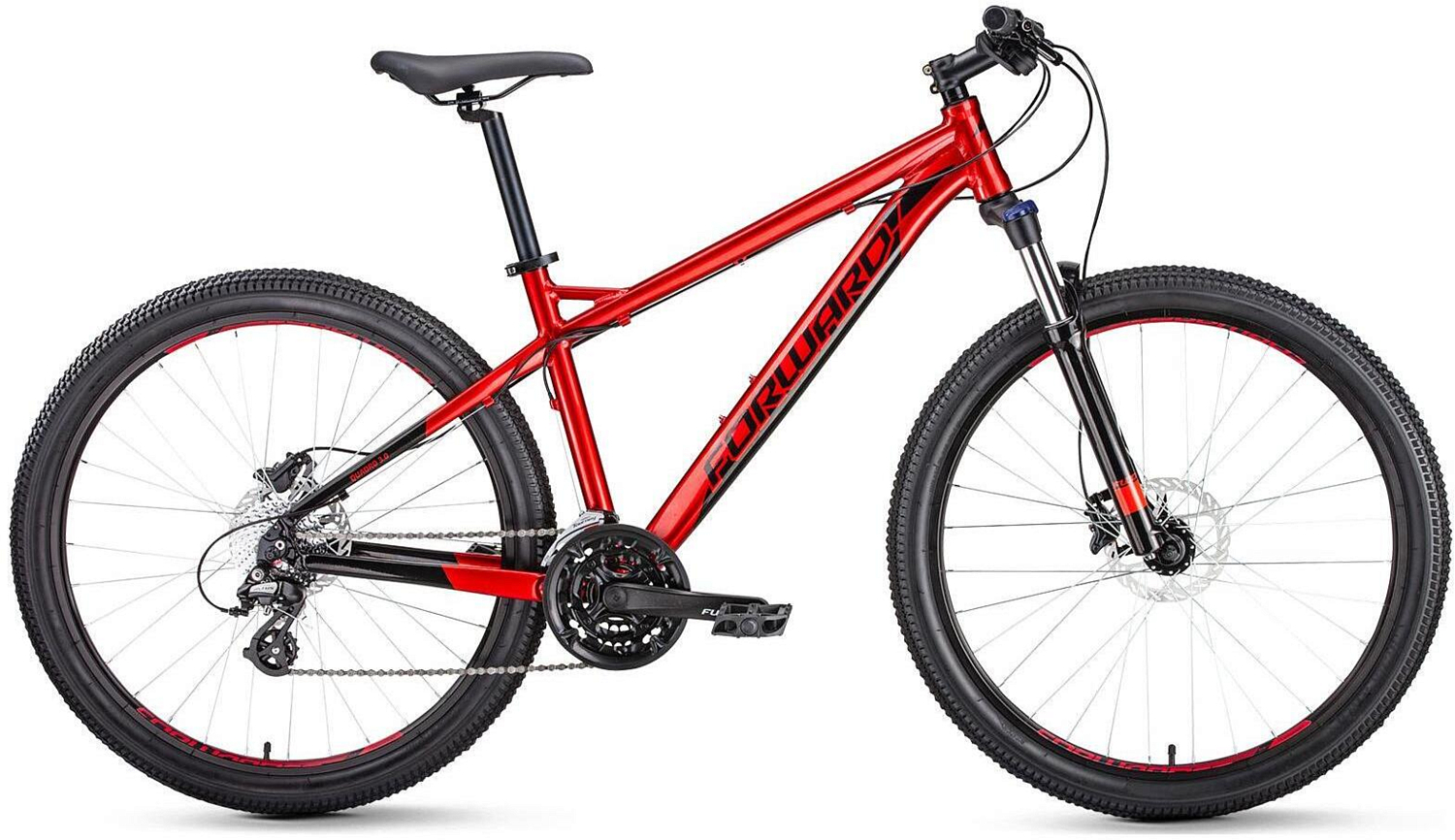 Велосипед Forward Quadro 27,5 3.0 Disc 2019 Красный