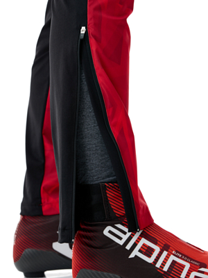 Брюки беговые Loeffler Worldcup 23 Vtx Red