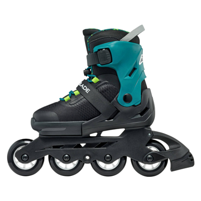 Роликовые коньки Rollerblade Microblade XT Black/Petrol Green