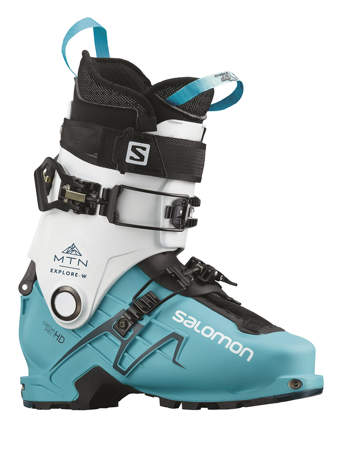 Горнолыжные ботинки SALOMON MTN EXPLORE W Wh/SCUBA BLUE