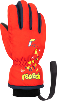 Перчатки детские REUSCH Kids Fire Red/Dress Blue