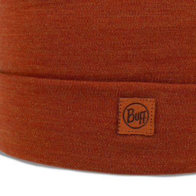 Шапка Buff Merino Heavyweight Hat Solid Cinnamon