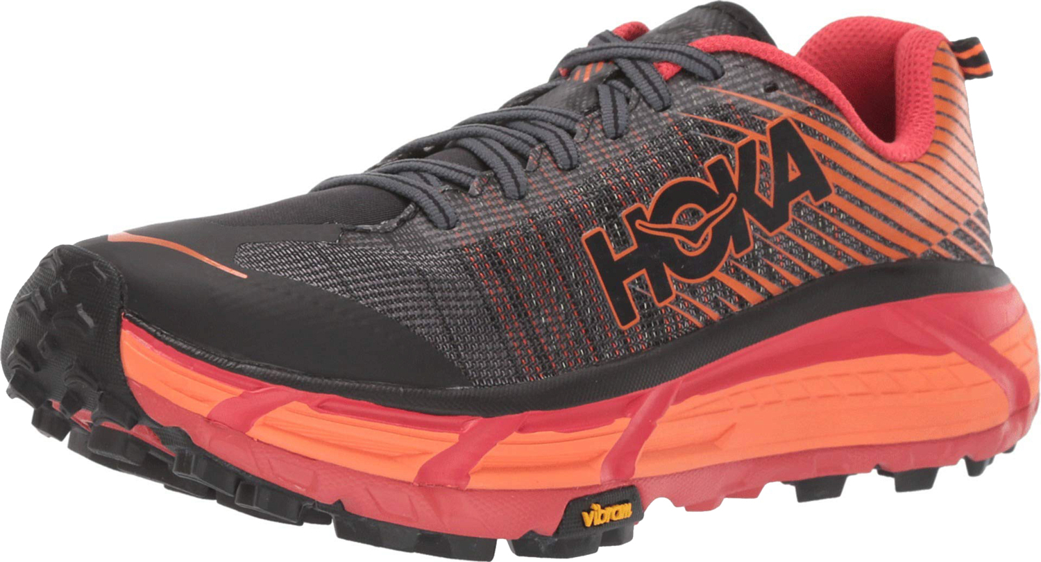 Беговые кроссовки Hoka M EVO Mafate 2 Black/Poppy red