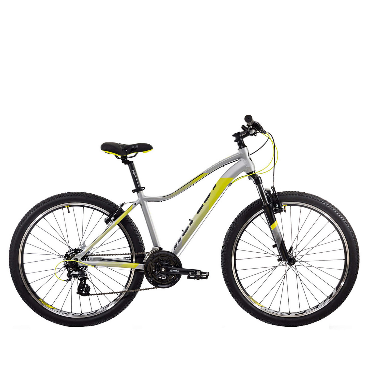 Велосипед Aspect Oasis 26 2021 серо-желтый