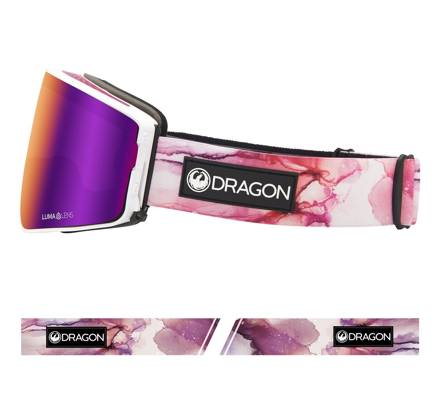 Очки горнолыжные Dragon 2020-21 PXV2 Merlot/LL Purple Ion