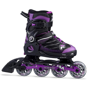 Роликовые коньки Fila 2018 WIZY ALU GIRL black/magenta