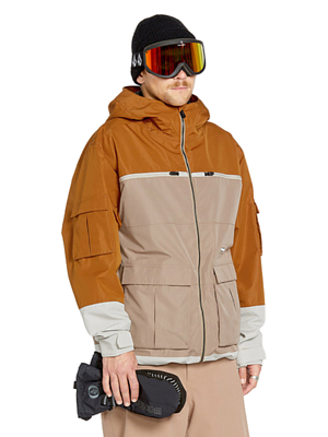 Куртка сноубордическая Volcom Nightbreaker 20K Chestnut Brown