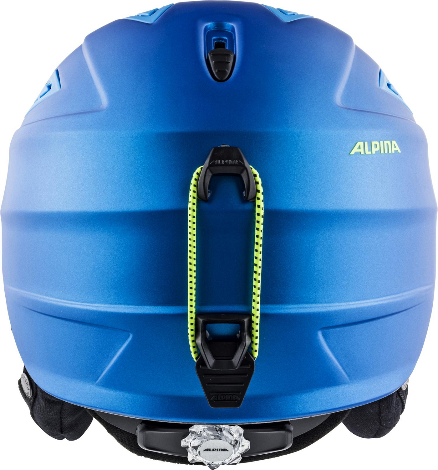 Зимний Шлем Alpina 2020-21 Grap 2.0 Blue/Neon/Yellow Matt