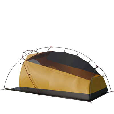 Палатка Salewa Puez Trek 3P Alloy/Gold