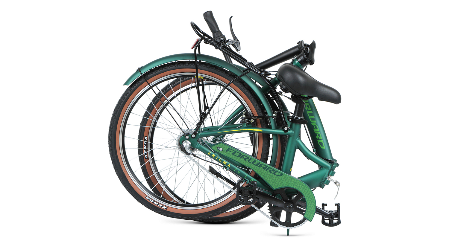 Велосипед Forward Enigma 24 3.0 2021 зеленый