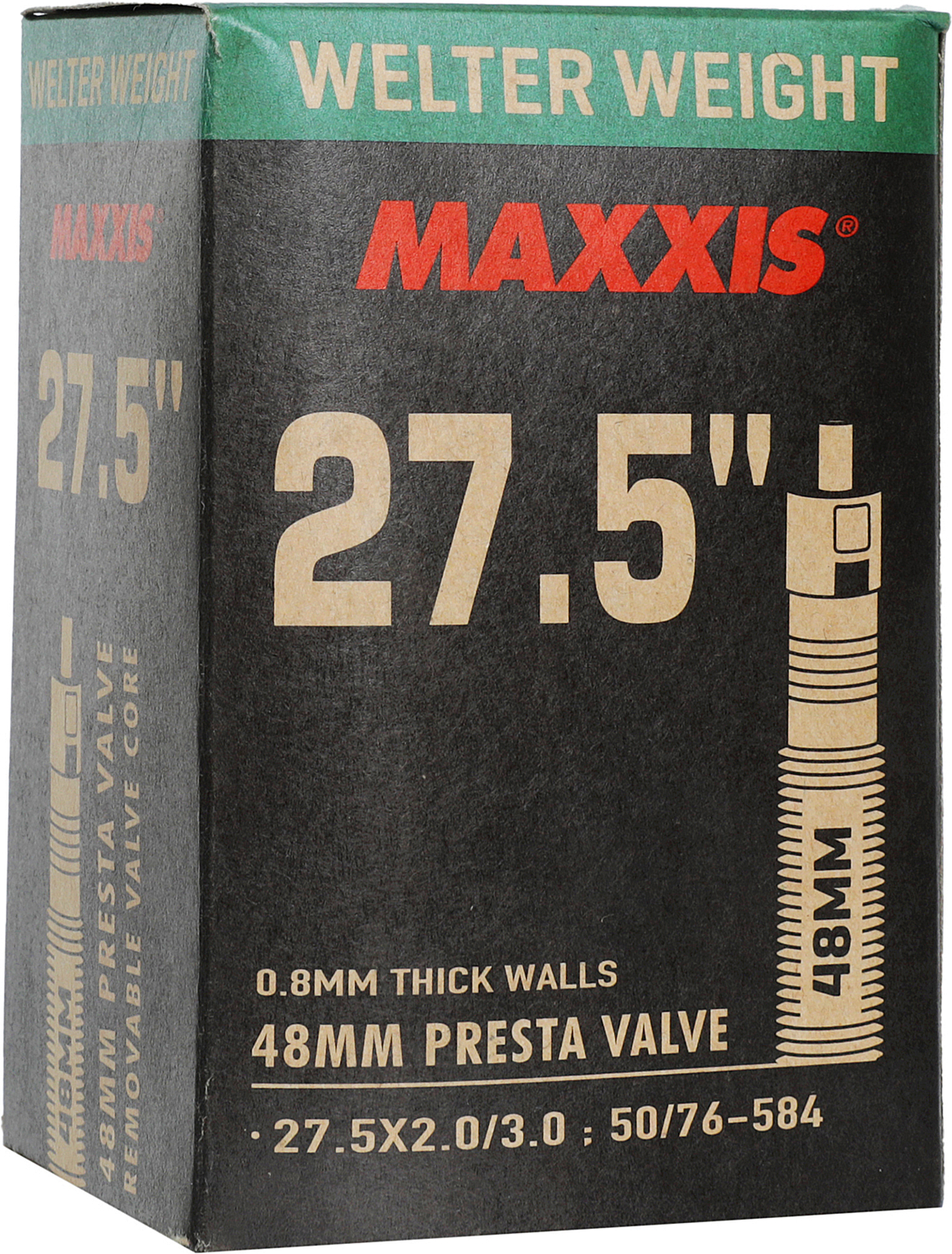 Велокамера Maxxis Welter Weight 27.5X2.0/3.0 Велониппель 48мм