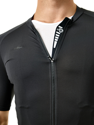 Велоджемпер с коротким рукавом Santic Azuni Black