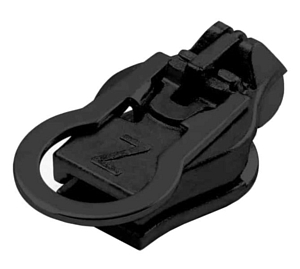 Бегунок для молнии ZlideOn Metal & Plastic Zipper XL Black
