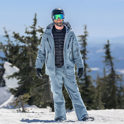 Брюки сноубордические ROMP R2 Hard Cool Gray