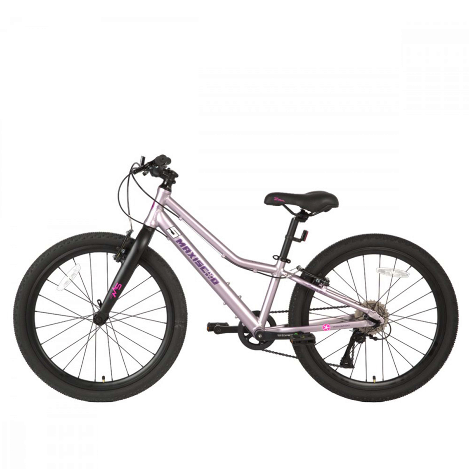 Велосипед MAXISCOO 5Bike 24 2024 Розовый Сапфир