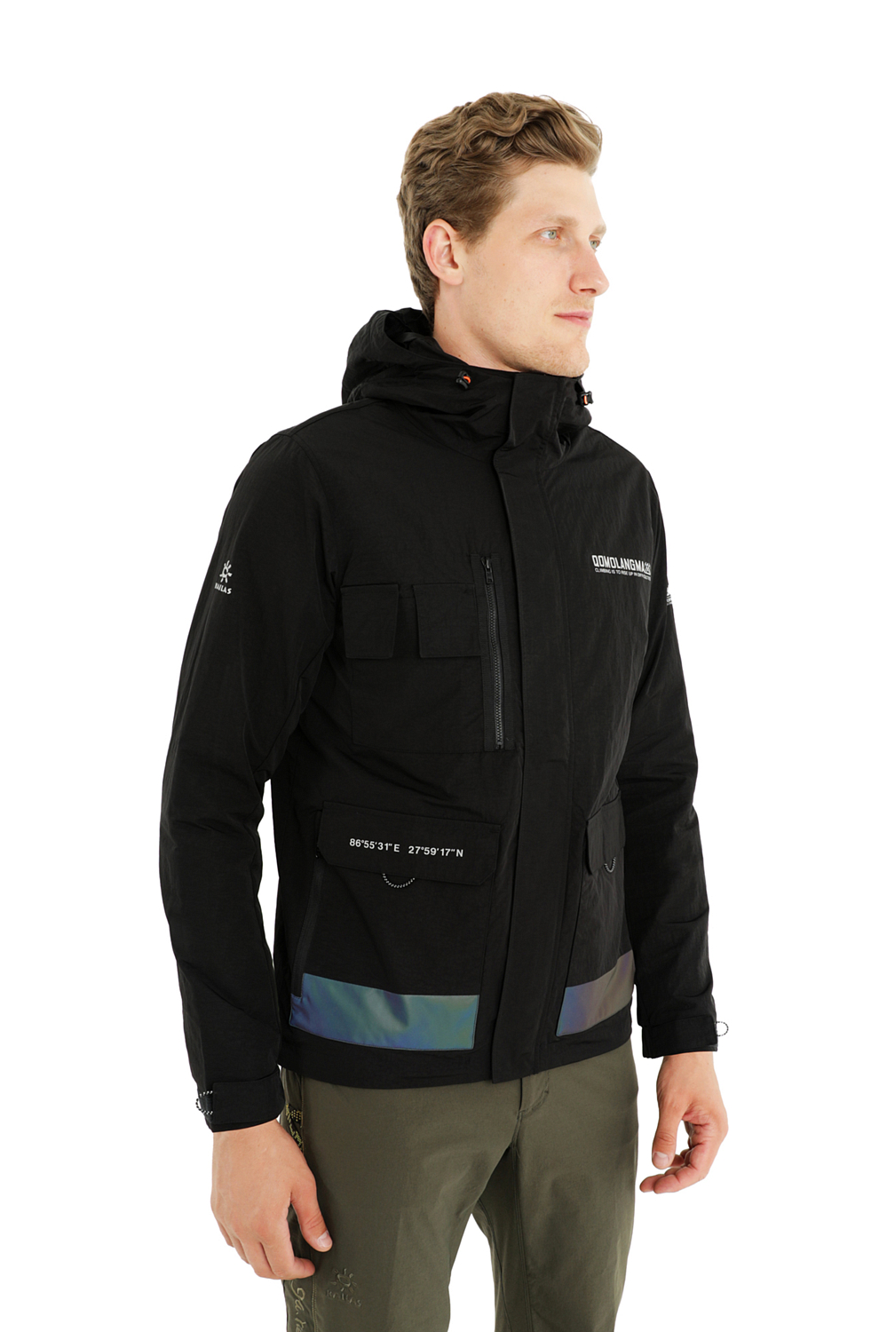 Куртка Kailas Long Hooded Windproof Black