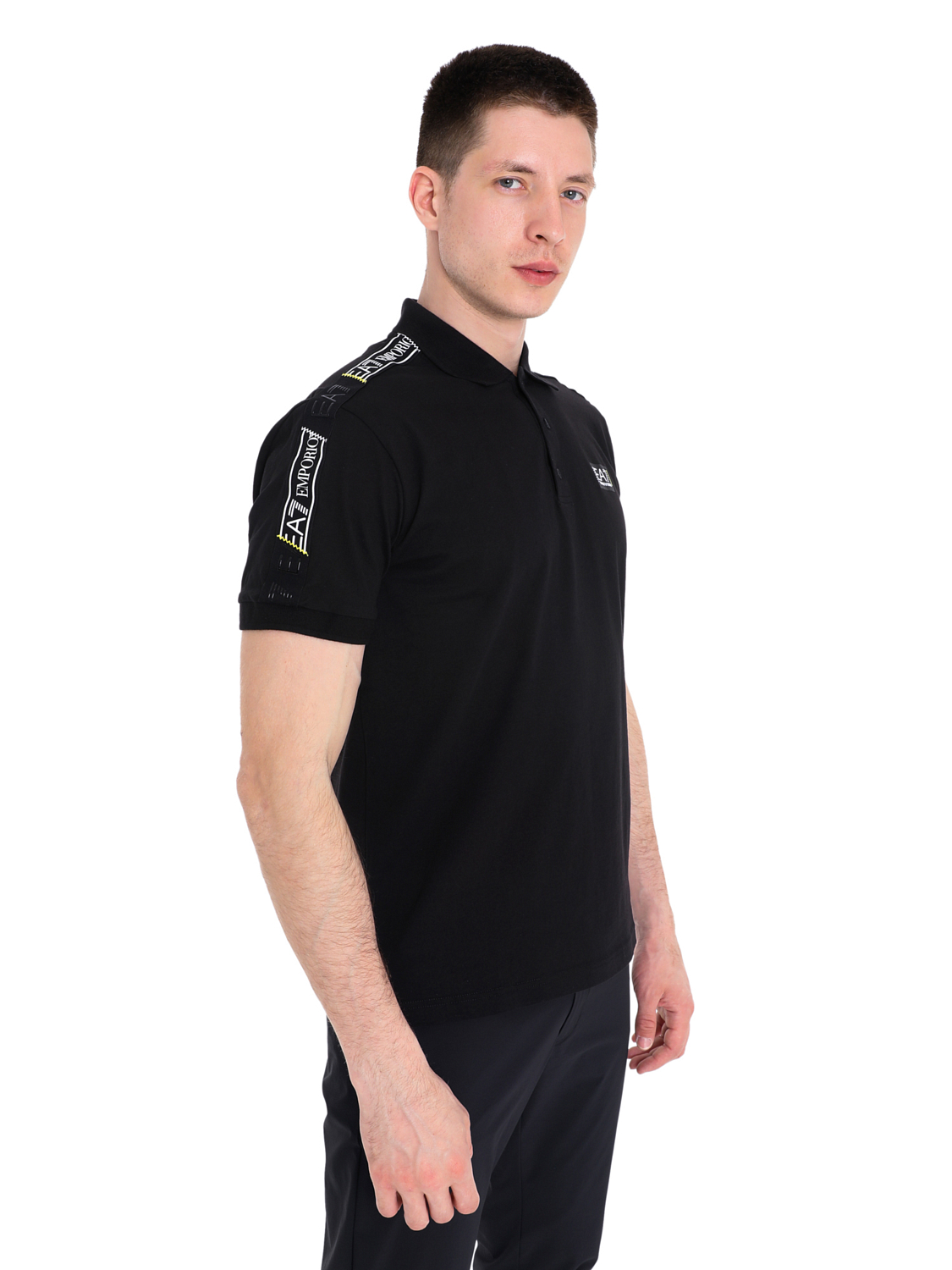 Поло EA7 Emporio Armani Polo M Black