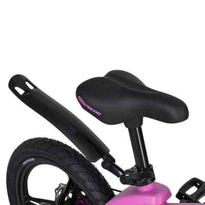 Велосипед MAXISCOO Cosmic Deluxe 16'' 2025 Розовый Матовый