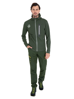 Флисовая куртка Ternua Veks Hood Deep Forest