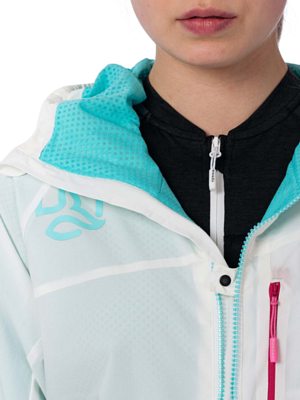 Куртка беговая Ternua Helium Pure White/Artic Washed