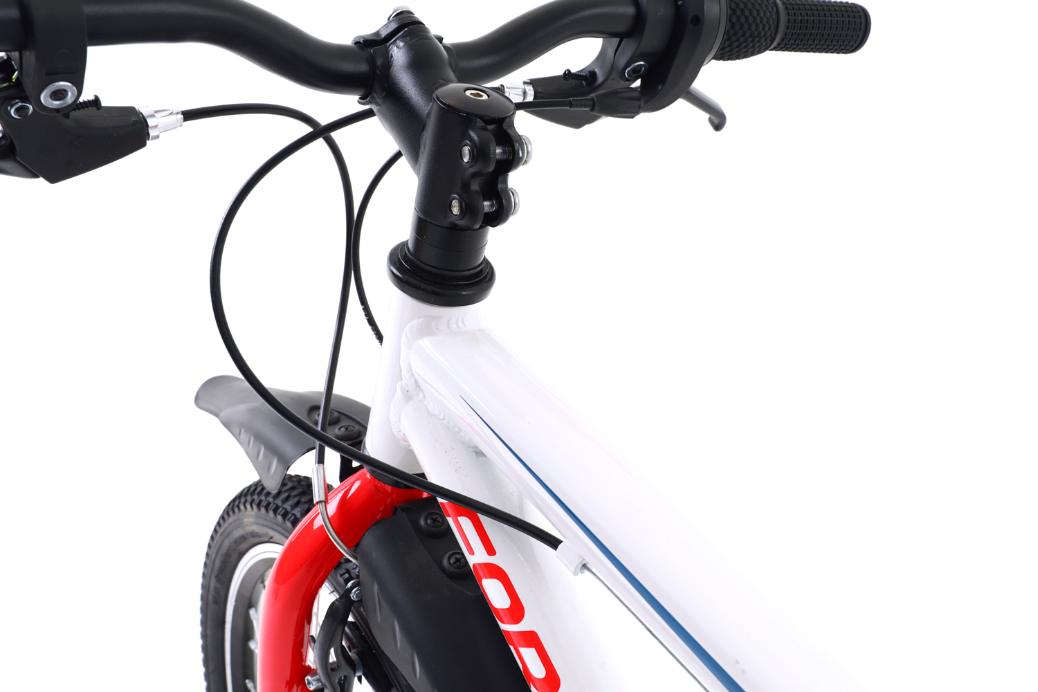 Велосипед Forward Rise 20 2.0 2020 белый/красный