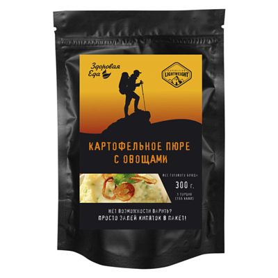 Туристическое питание Здоровая еда картофельное пюре с овощами 45 г