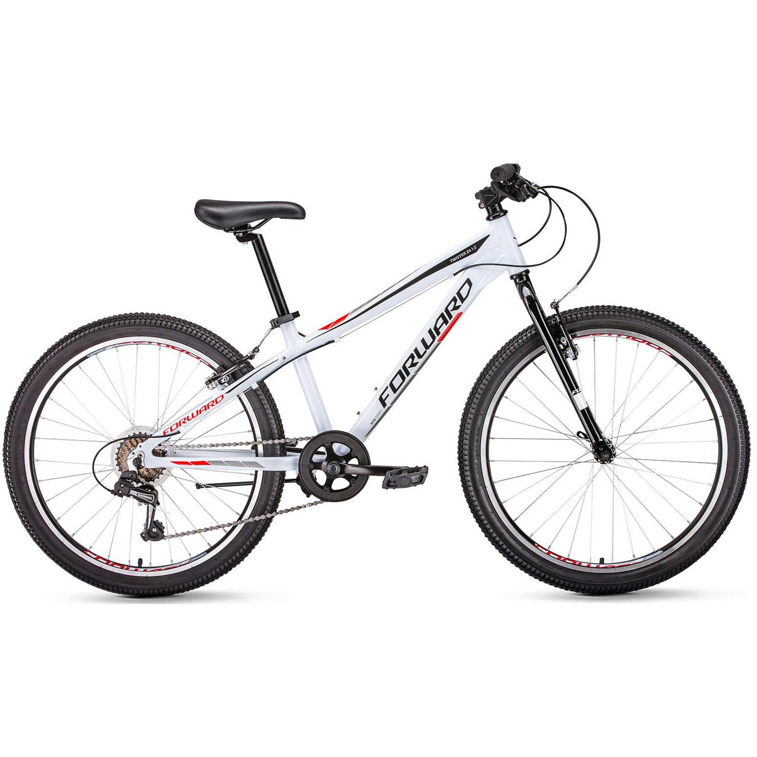 Велосипед Forward Twister 24 1.0 2019 Белый