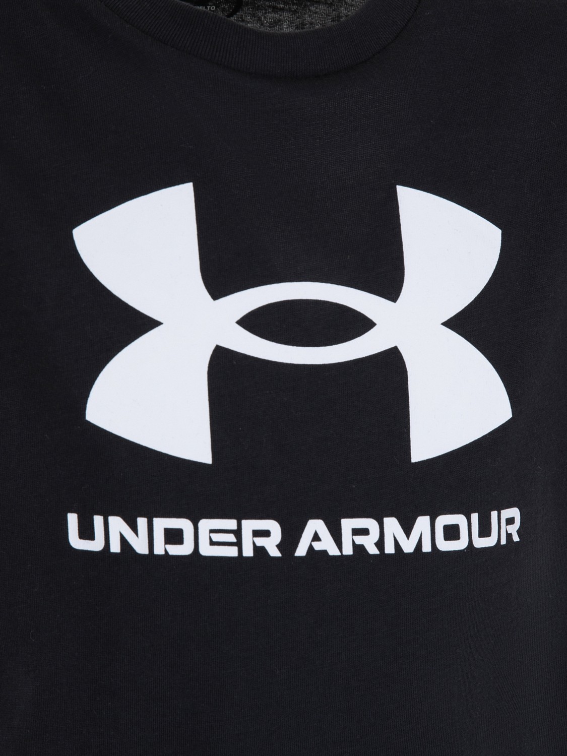 Футболка беговая Under Armour Sportstyle Logo Black