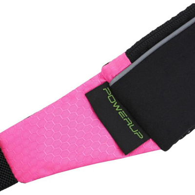 Поясная сумка POWERUP Elastic Pink