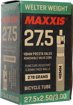 Велокамера Maxxis Fat/Plus Tube 27.5x2.5/3.0 FVSEP48 Вело ниппель 48