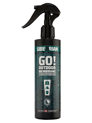 Водоотталкивающая пропитка универсальная Sibearian Go! Outdoor Membrane 250мл