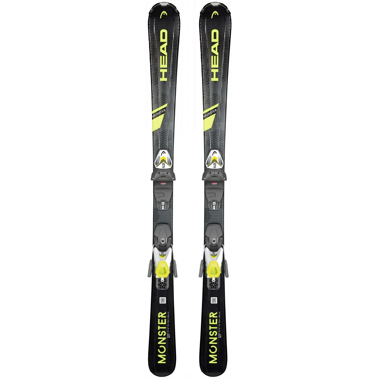 Горные лыжи с креплениями HEAD 2019-20 Monster SLR Pro + SLR 7.5 GW AC Brake 78 [H] Black/Neon Yellow