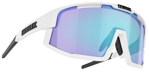 Очки солнцезащитные BLIZ Vision Matt White/Smoke Blue/Multi Purple S3