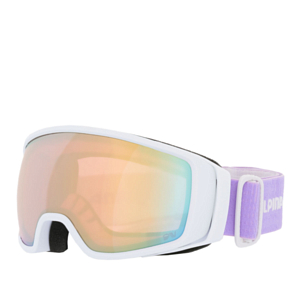 Очки горнолыжные ALPINA Double Jack Qv White-Lilac Matt/Qv Gold S2