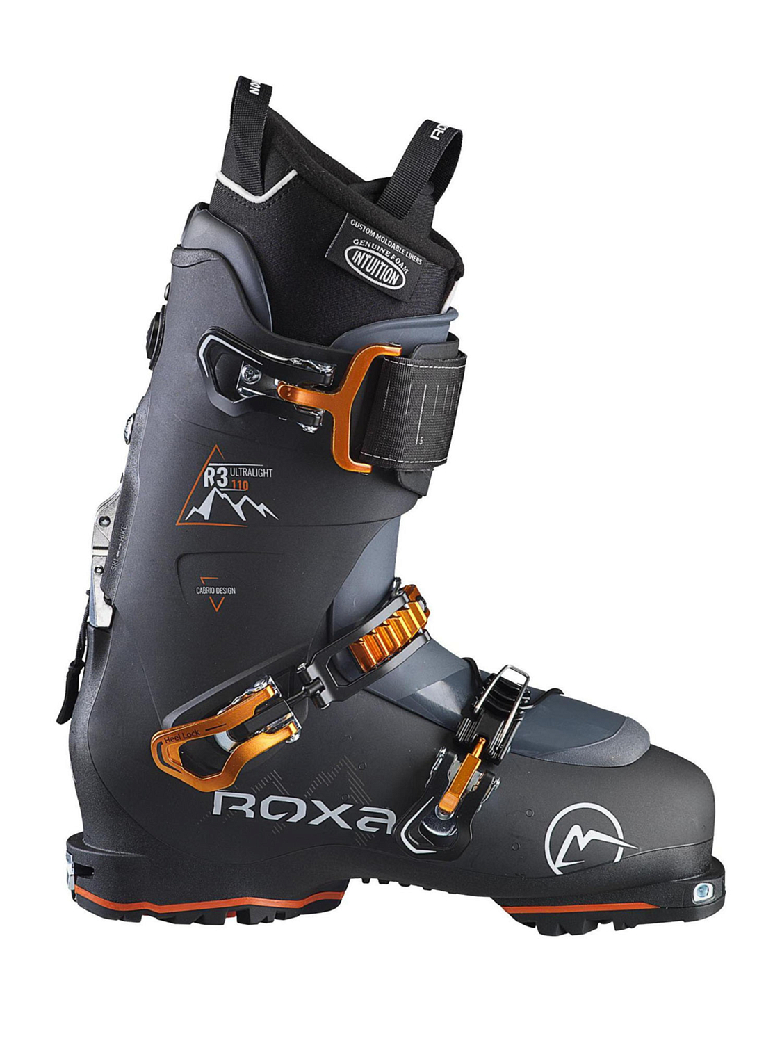 Горнолыжные ботинки ROXA R3 110 TI IR - GRIP WALK Black/black/anthracite