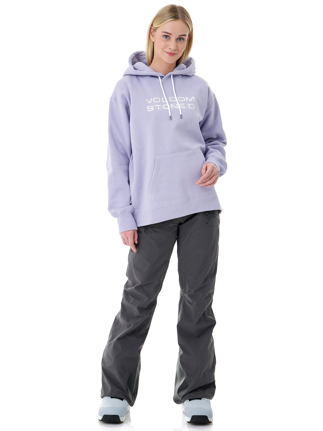 Толстовка сноубордическая Volcom Costus P/O Fleece Lilac Ash