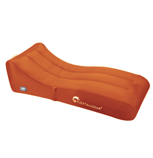 Коврик надувной Flextail с встроенным насосом Air Sofa Orange