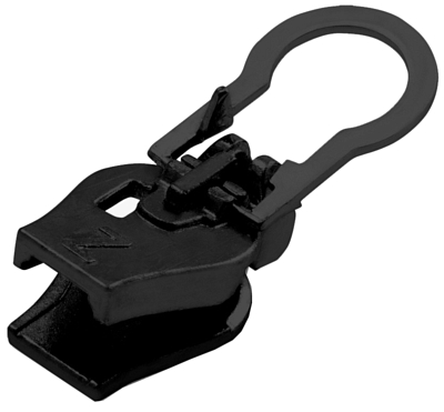 Бегунок для молнии ZlideOn Narrow Zipper XL Black