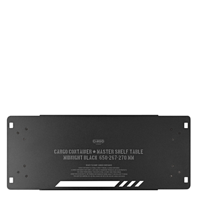 Стол Cargo Container Master Shelf Black