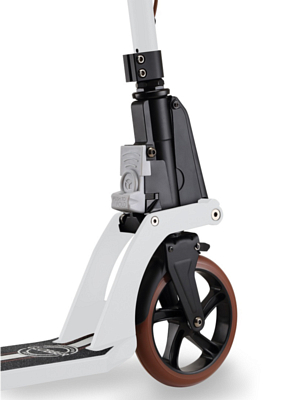 Самокат Globber One K 180 Piston Deluxe Белый