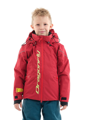 Куртка сноубордическая детская Dragonfly Gravity Junior Red/Yellow