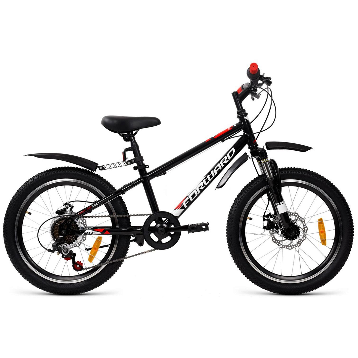 Велосипед Forward Unit 20 3.0 Disc 2019 Черный