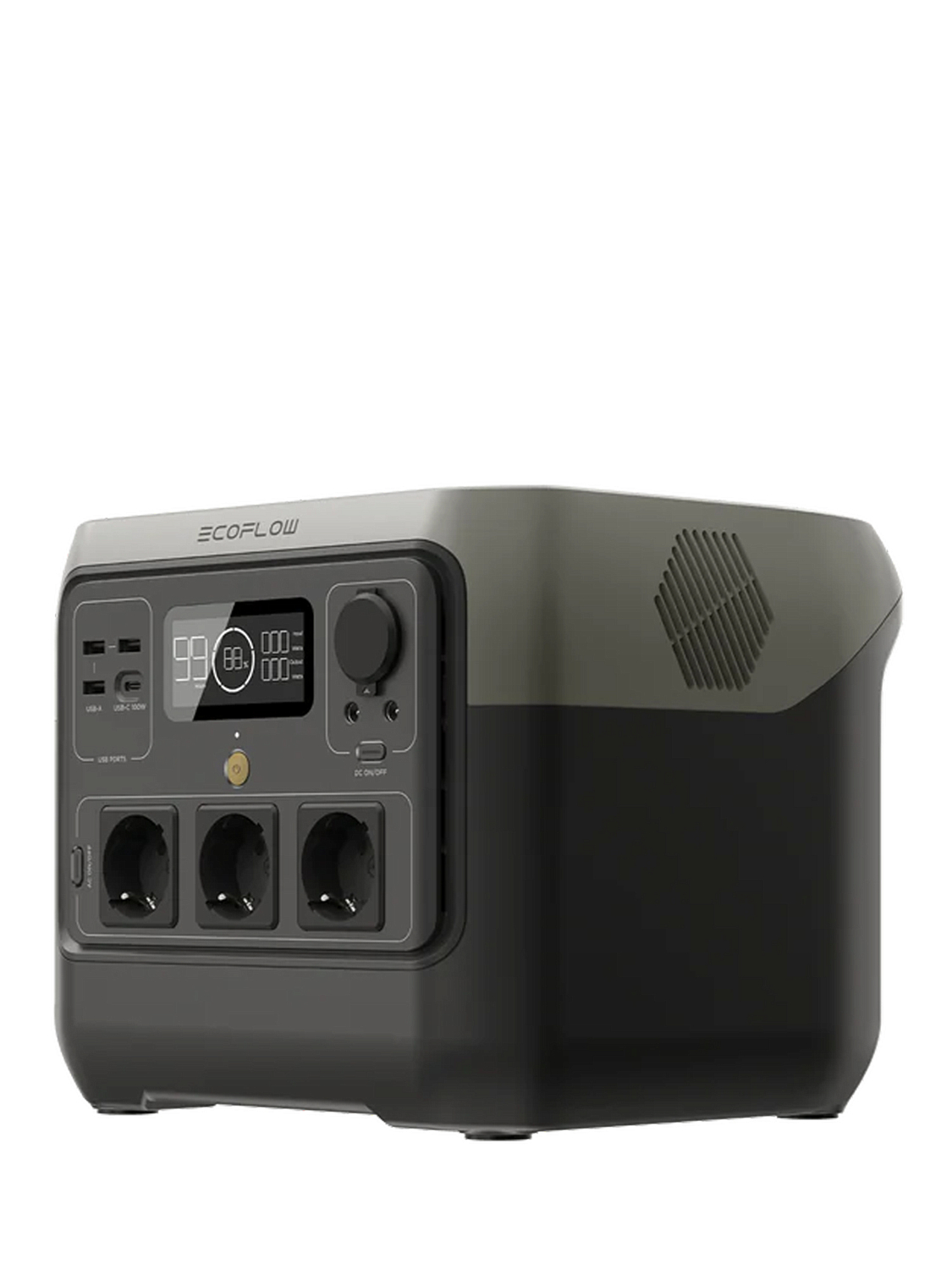 Портативное зарядное устройство EcoFlow River 2 Pro Черный