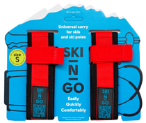 Приспособление для переноски лыж и лыжных палок SKI-N-GO Red 40-59 S