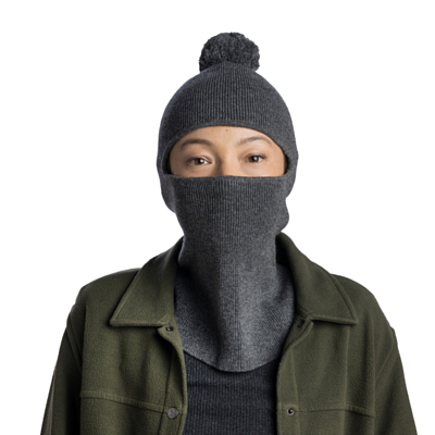 Балаклава Buff Knitted Nilan Balaclava Grey Htr