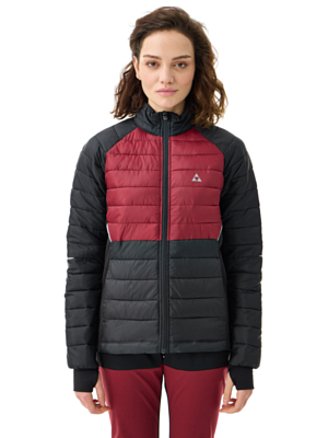 Куртка беговая FISCHER Idre Black/Burgundy
