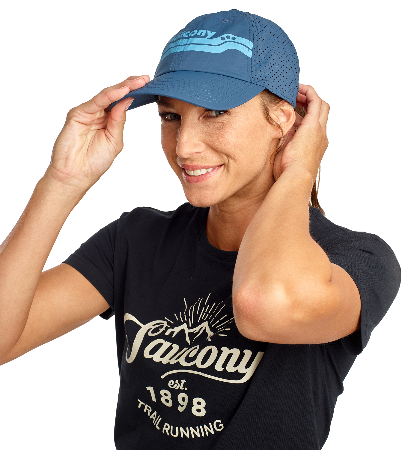 Кепка Saucony 2021 Doubleback Hat Ensign Blue
