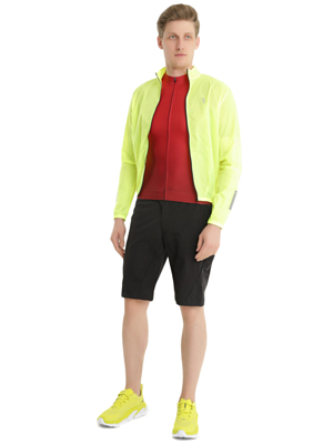 Велокуртка BBB BaseShield Neon Yellow