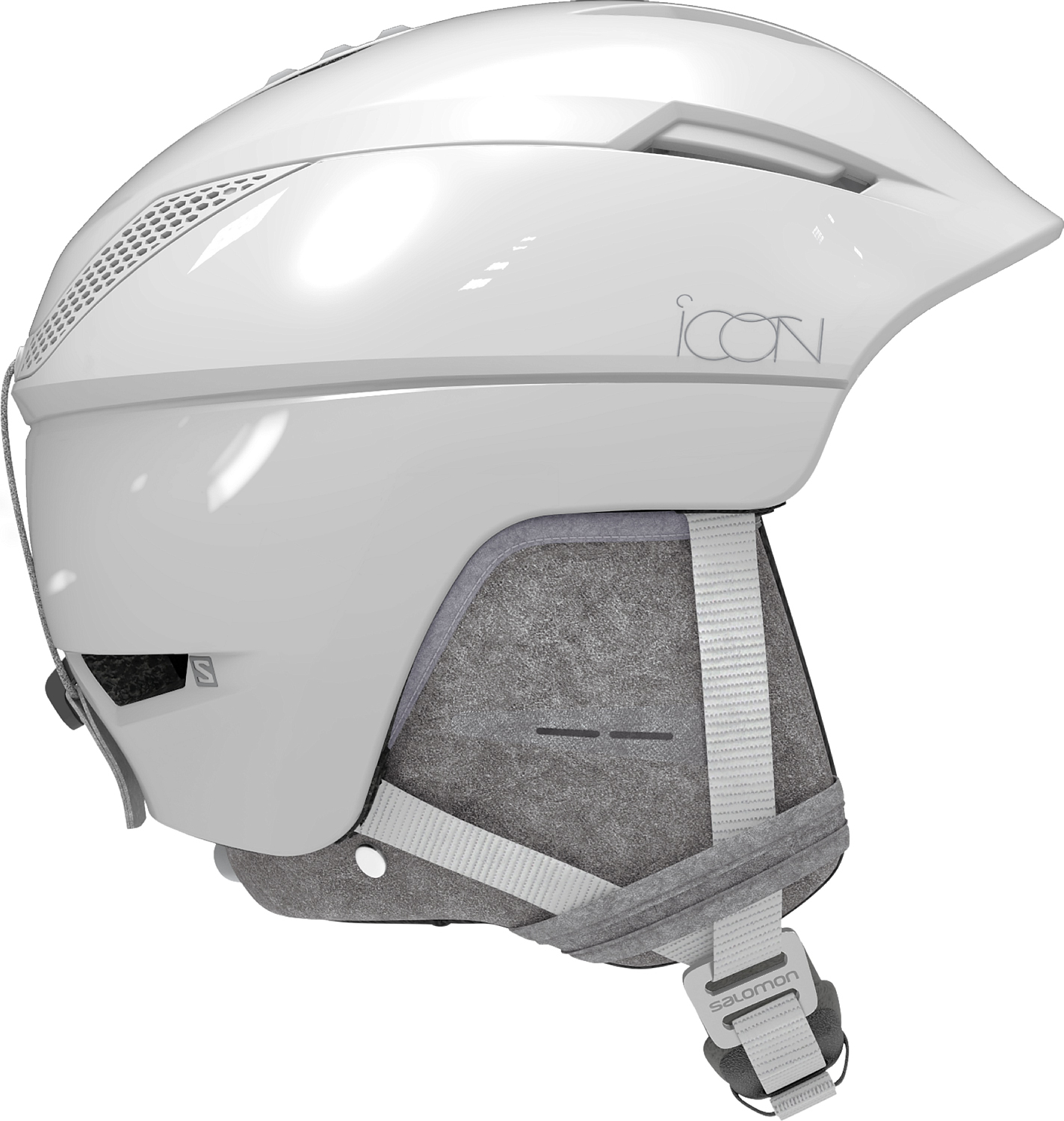 Зимний Шлем SALOMON 2020-21 Icon² C. Air White Glossy Prem